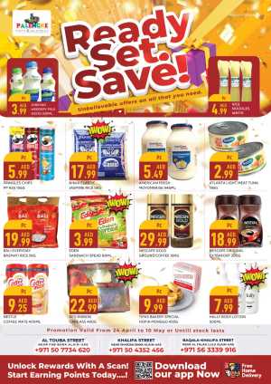 Palengke Al Ain Ready Set Save Offers flyer cover