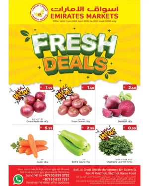 Fresh deals flyer cover