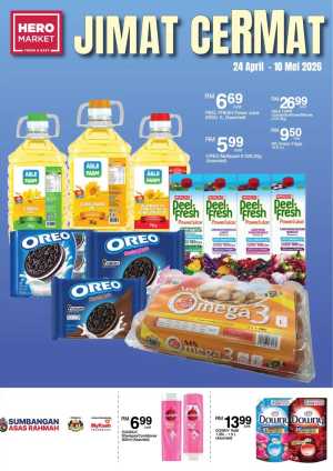 HeroMarket Malaysia – Jimat Cermat Deals from RM5.99 Apr 2026 flyer cover