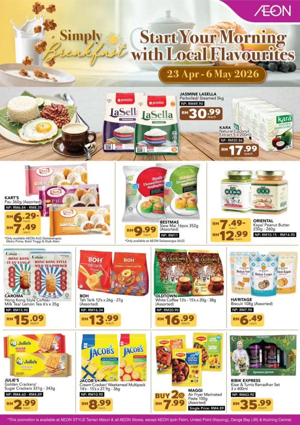 AEON Malaysia Breakfast Sale – Up to 38% Off page 2