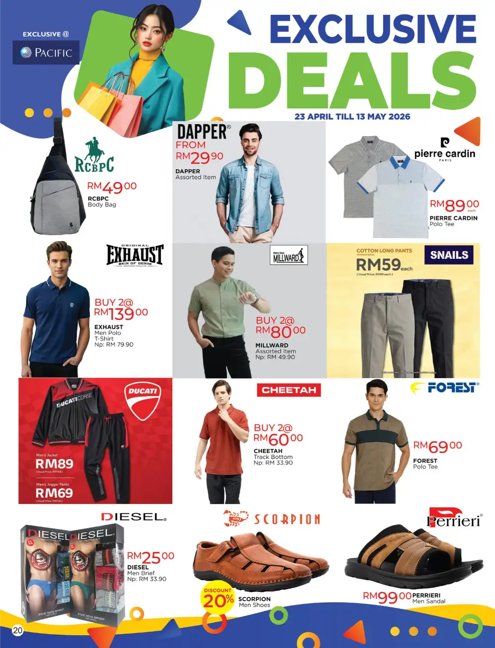 Pacific Malaysia 80% Off Exclusive Deals page 20