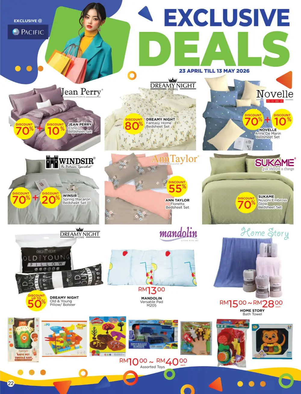 Pacific Malaysia 80% Off Exclusive Deals page 22