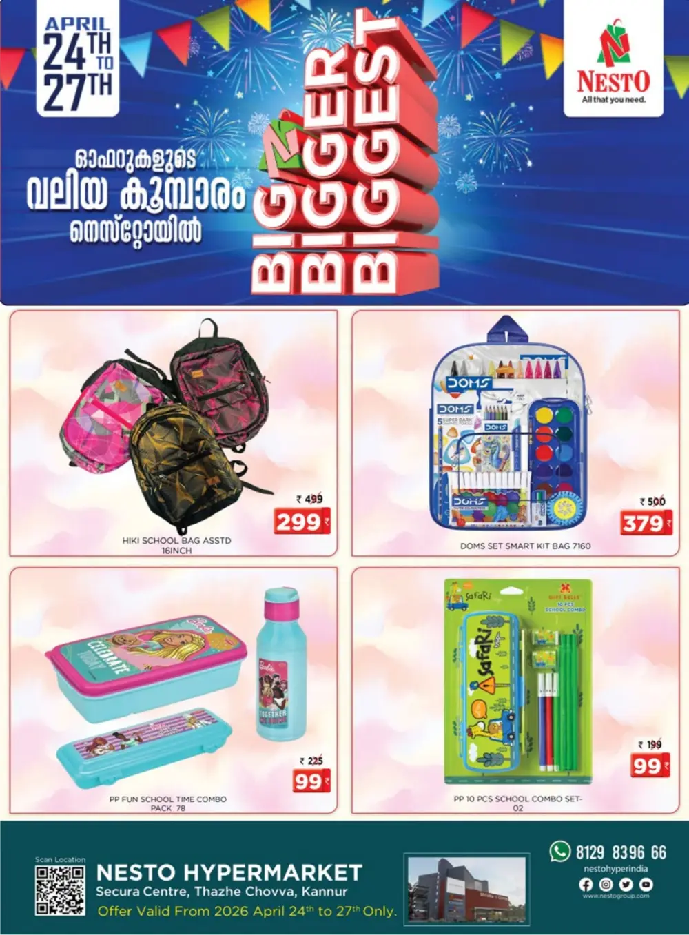 Nesto Calicut Blue Diamond Mall Biggest Sale page 3