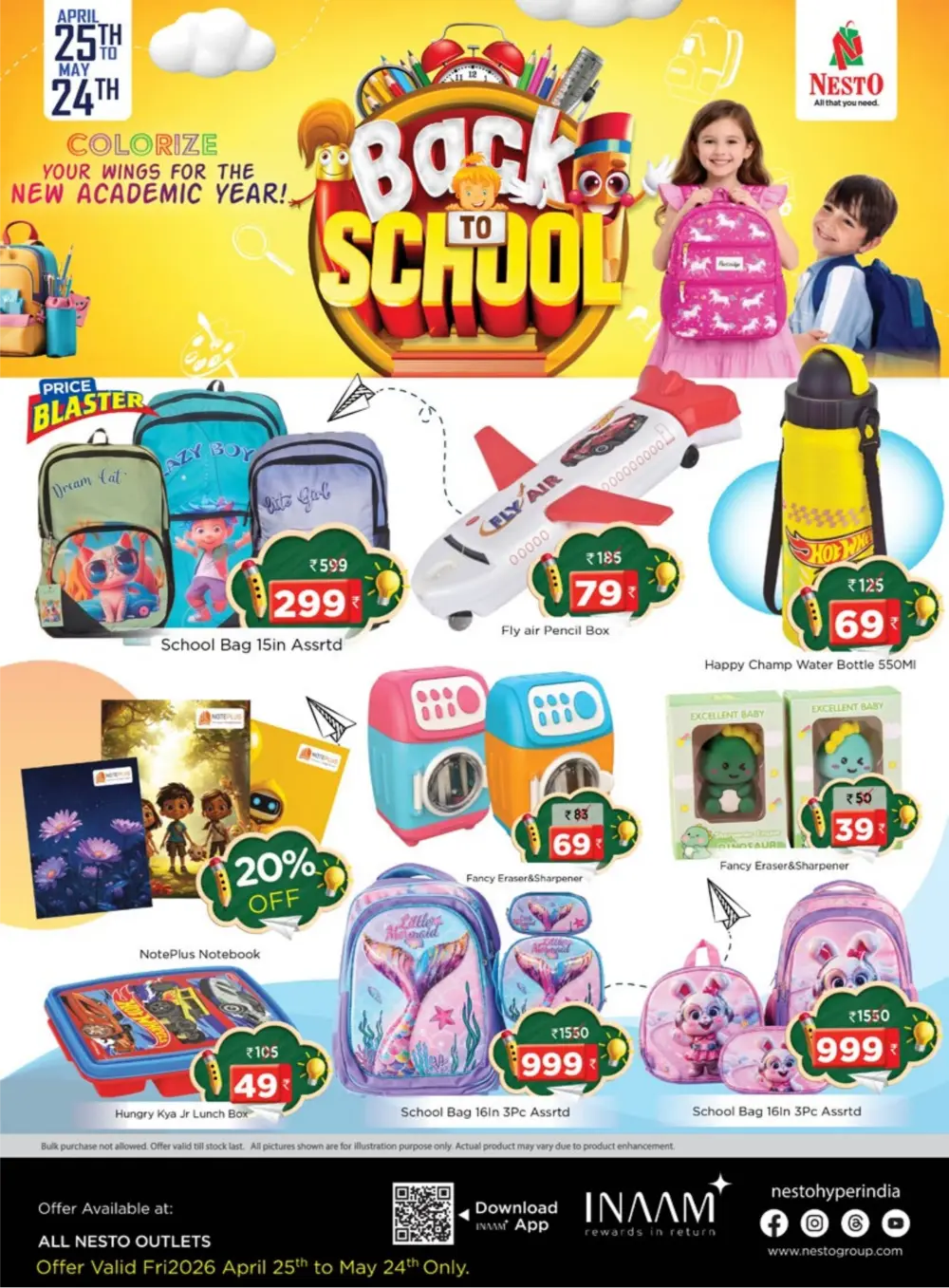 Nesto Back to School Offers 2026 | Best Deals page 1