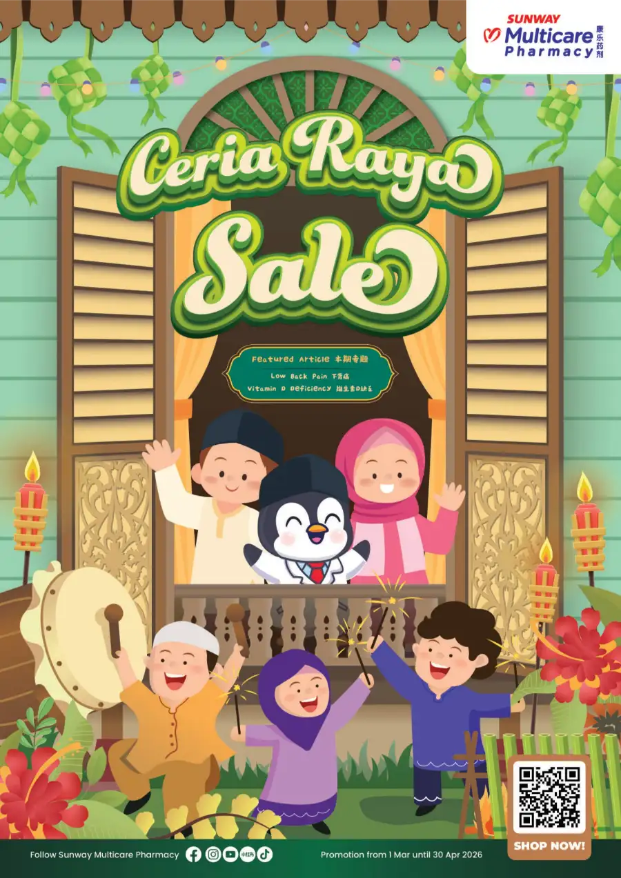 Sunway Pharmacy Ceria Raya Sale – Apr 2026 page 1