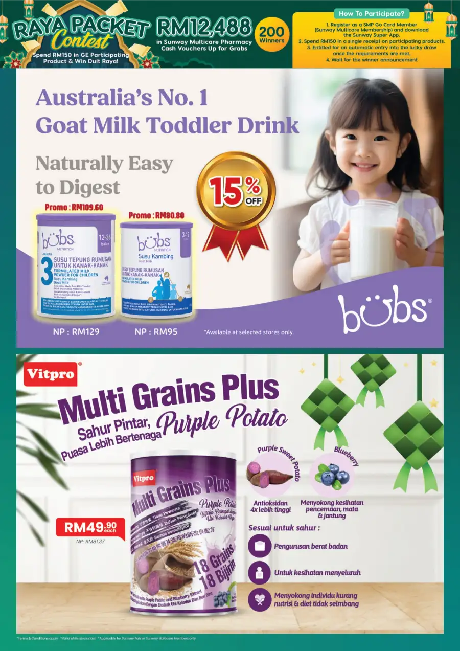 Sunway Pharmacy Ceria Raya Sale – Apr 2026 page 9