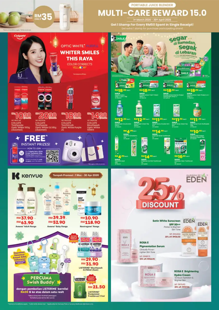 Sunway Pharmacy Ceria Raya Sale – Apr 2026 page 23