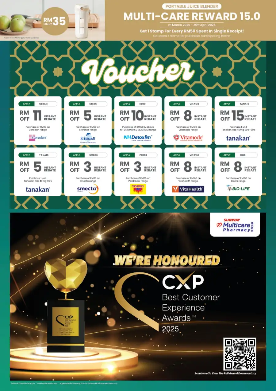 Sunway Pharmacy Ceria Raya Sale – Apr 2026 page 33