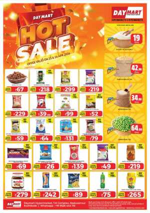 Day Mart Hot Sale Kozhikode – 25 & 26 Apr flyer cover