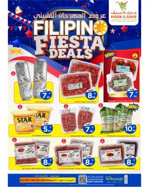 Mark & Save Riyadh Filipino Fiesta Deals | April 26 flyer cover