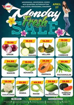 Monday fresh sale flyer cover