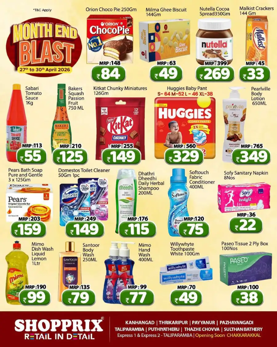 Shopprix Kerala Month End Blast Offers page 7