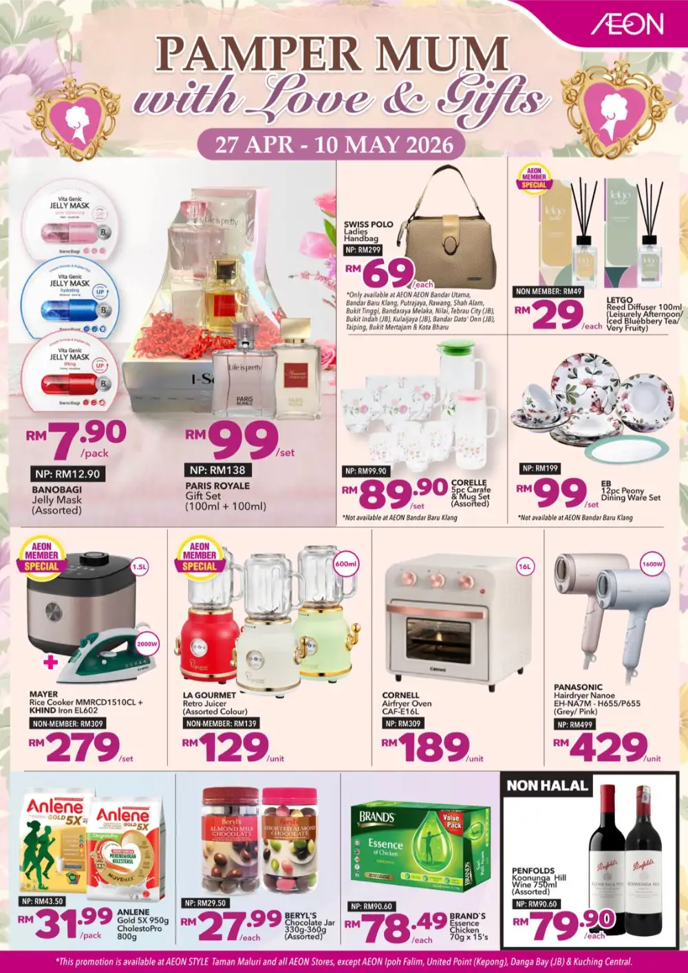 AEON Malaysia Mother's Day Gift Deals: Save Now! page 1
