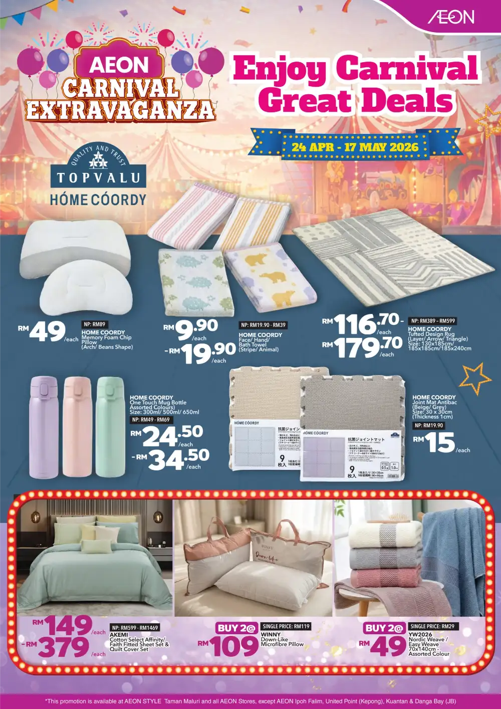 AEON Malaysia Carnival Deals: Sushi & Snacks Sale page 6