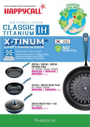 Parkson Malaysia Happycall Cookware Sale - Save Now! flyer cover