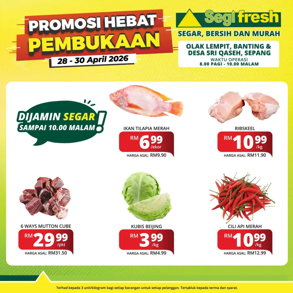 Segi Fresh Opening Deals - Banting & Sepang Sale! page 2