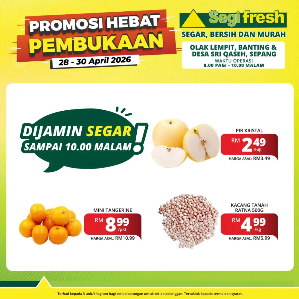 Segi Fresh Opening Deals - Banting & Sepang Sale! page 3