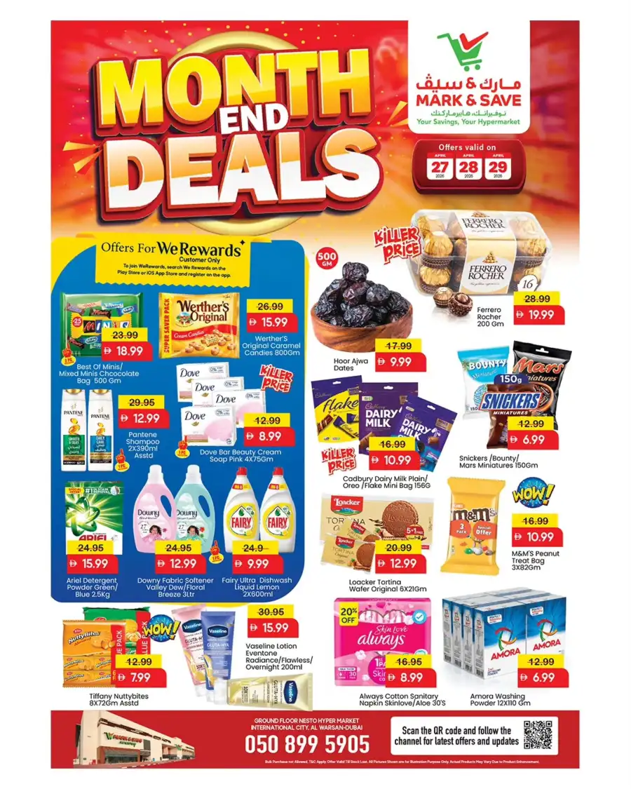Mark & Save Al Warsan Month End Deals page 1