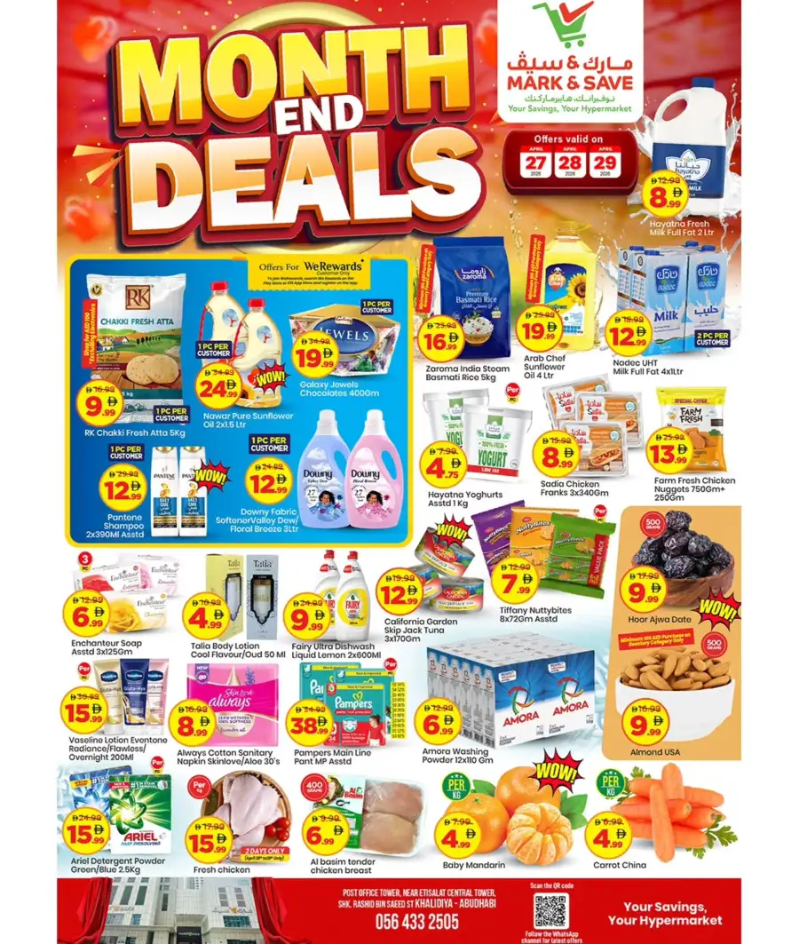 Mark & Save Abu Dhabi | Month End Deals 27-29 April page 1