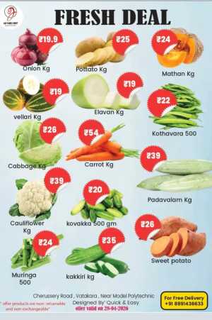 Fresh deals flyer cover