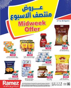 Ramez UAE | Midweek Offers | 27-30 April Deals flyer cover