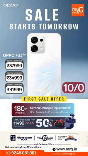 OPPO Kerala Sale | 50% Off Buds | Starts Tomorrow flyer cover