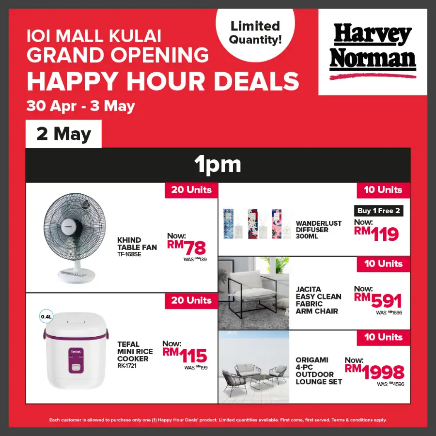 Harvey Norman | IOI Mall Kulai | Grand Opening Sale page 3