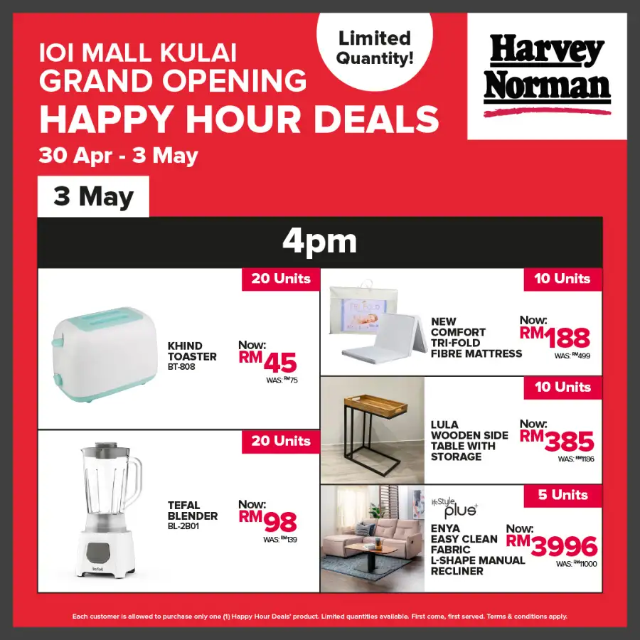 Harvey Norman | IOI Mall Kulai | Grand Opening Sale page 6