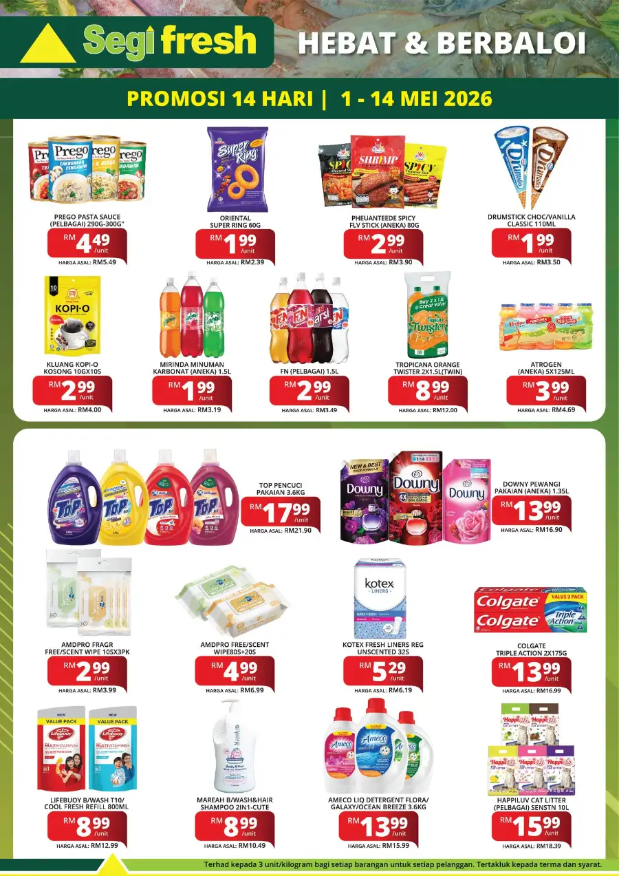 Segi Fresh | Tapah | Labor Day Promo - RM1 Chicken page 4