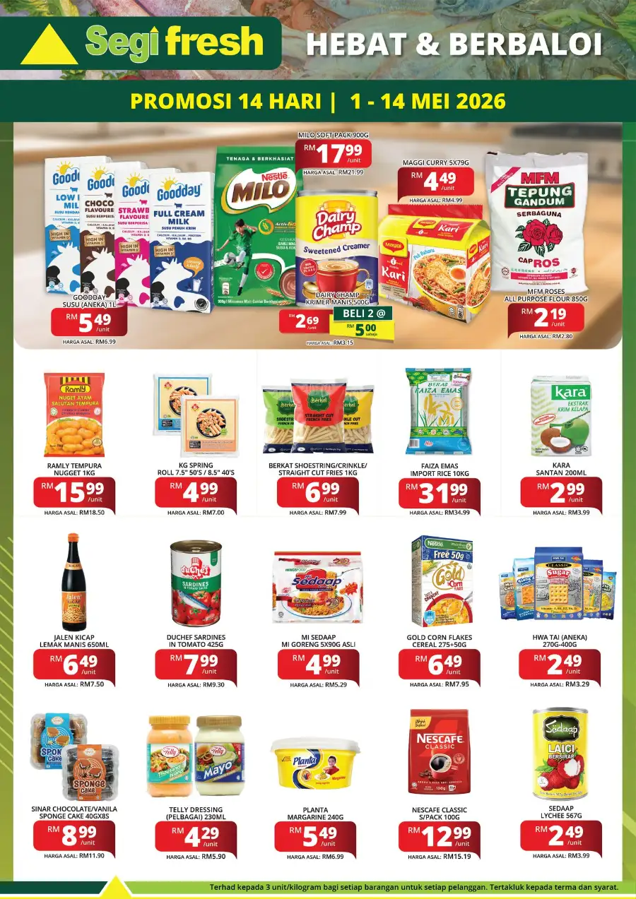 Segi Fresh | Tapah | Labor Day Promo - RM1 Chicken page 5