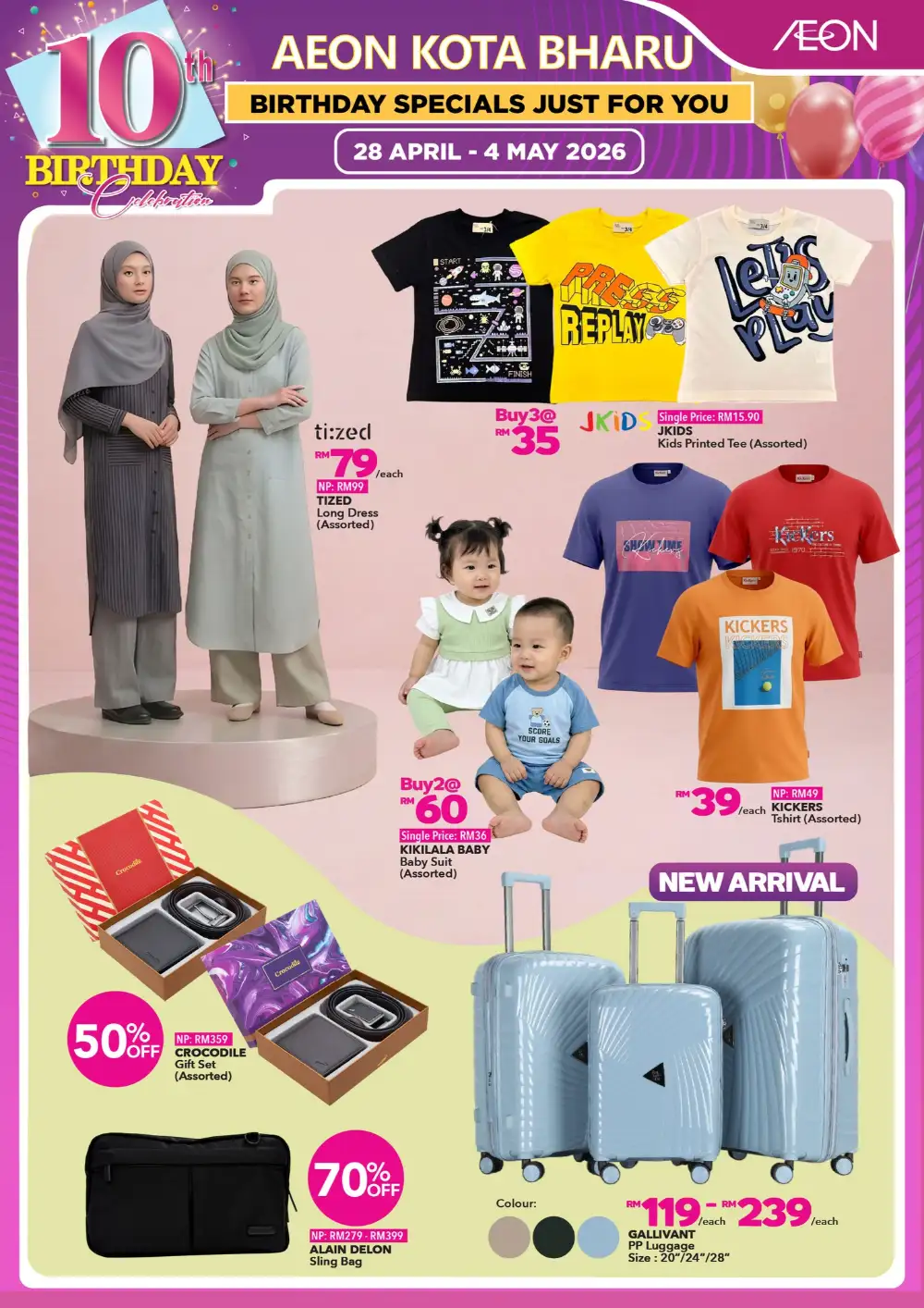 AEON Kota Bharu 10th Birthday Deals | May 4 page 3