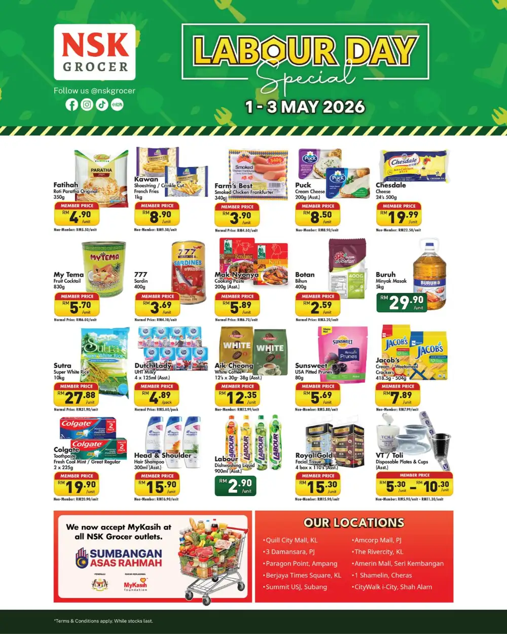 NSK Grocer Labour Day Deals | Members Save More page 1
