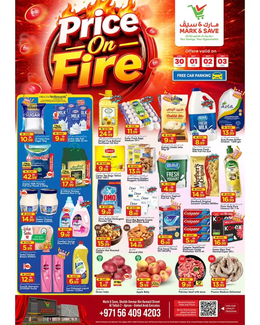 Mark & Save Ajman Price On Fire Deals page 1