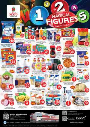 Nesto Ajman Magical Figures 1 2 5 | 50% Off flyer cover
