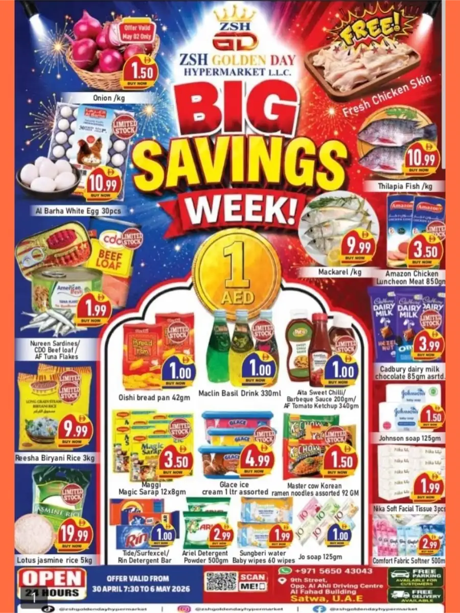 ZSH Golden Day | Satwa | Big Savings | May 6 Ends page 1