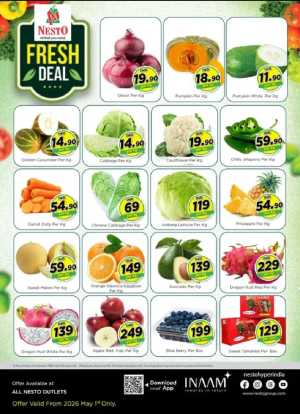 Fresh deals flyer cover
