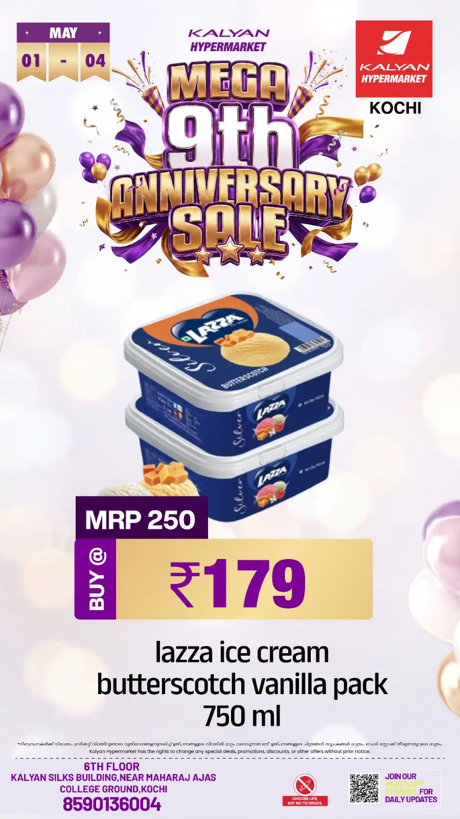 Kalyan Hypermarket Kochi | 9th Anniversary Sale | May 1-4 page 2
