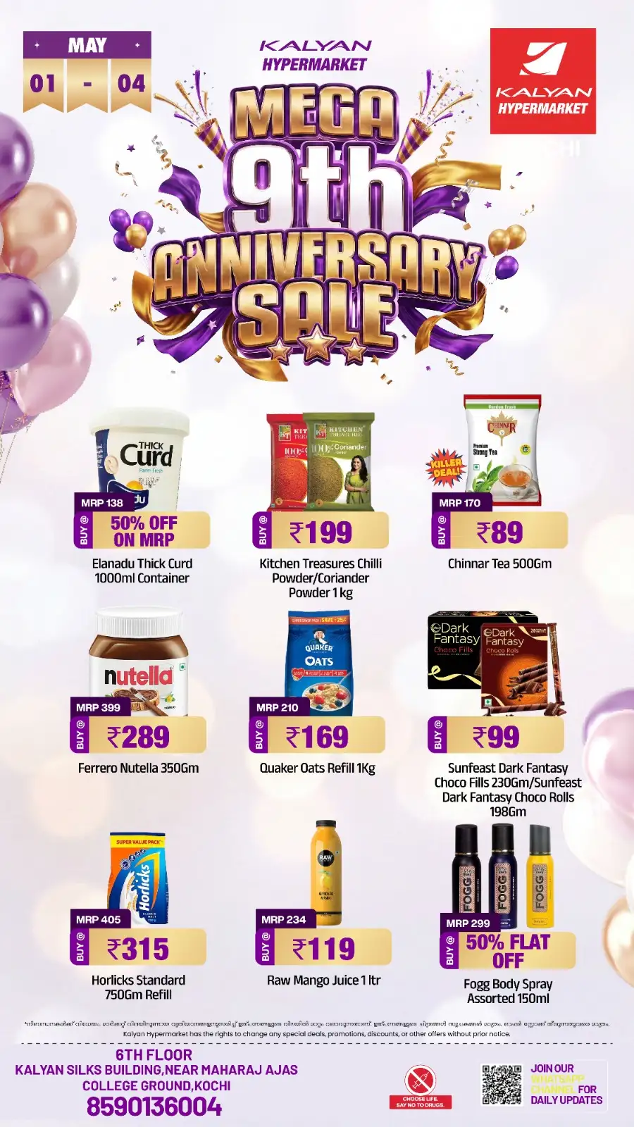 Kalyan Hypermarket Kochi | 9th Anniversary Sale | May 1-4 page 3