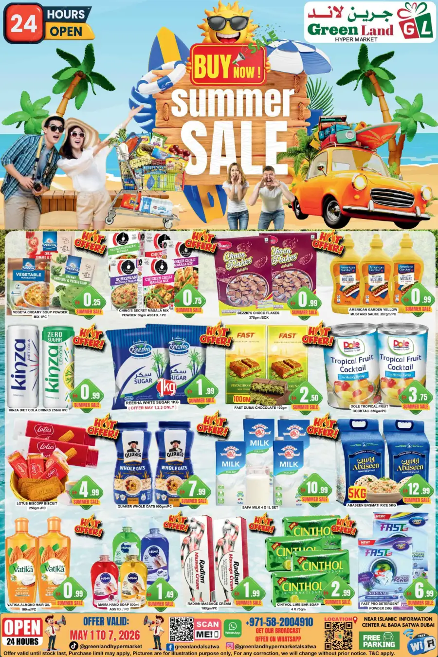 Green Land Dubai Summer Sale | May 1-7 Only page 1