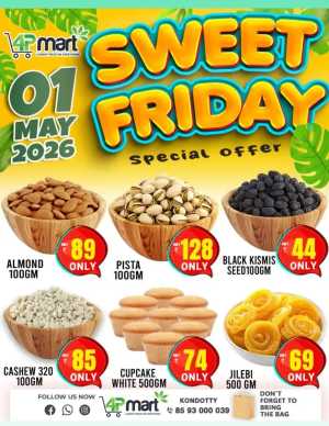 Sweet friday flyer cover