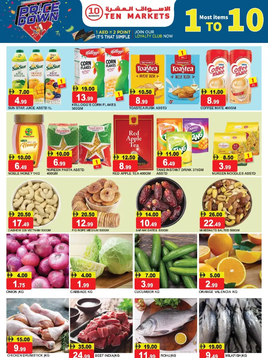 Ten Markets Sharjah | Price Down Sale | May 1-3 page 2