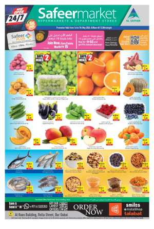 Safeer Market Bur Dubai: Fresh 2-Day Deals flyer cover