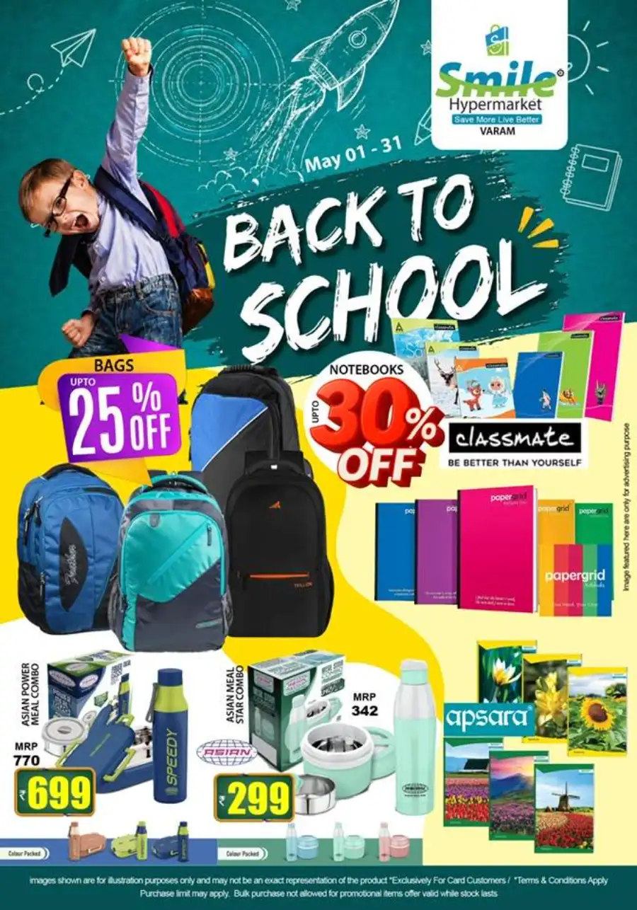 Smile Varam Back to School Sale: Upto 30% Off page 1