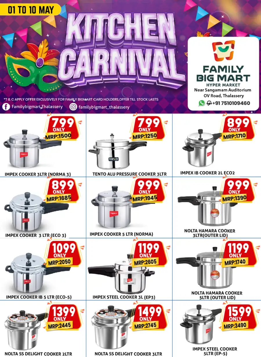 Family Big Mart Thalassery Kitchen Carnival page 1