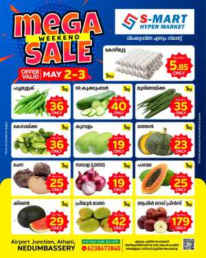 Mega sale flyer cover