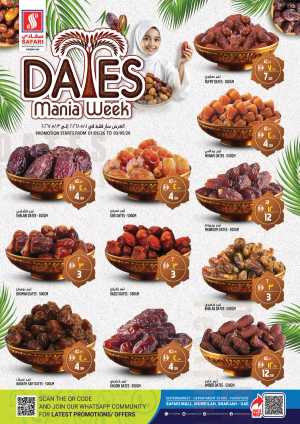 Safari Sharjah Dates Mania Week - Best Deals! flyer cover