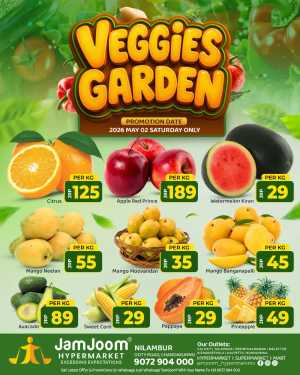 Veggies Garden flyer cover