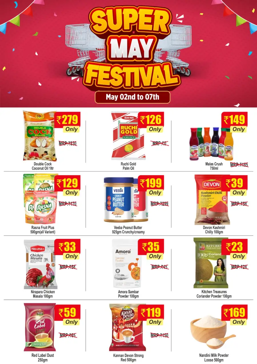 Real Hypermarket Kannur Super May Festival page 3