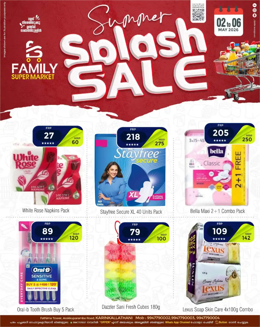 Family Super Market Karinkallathani Summer Sale page 9