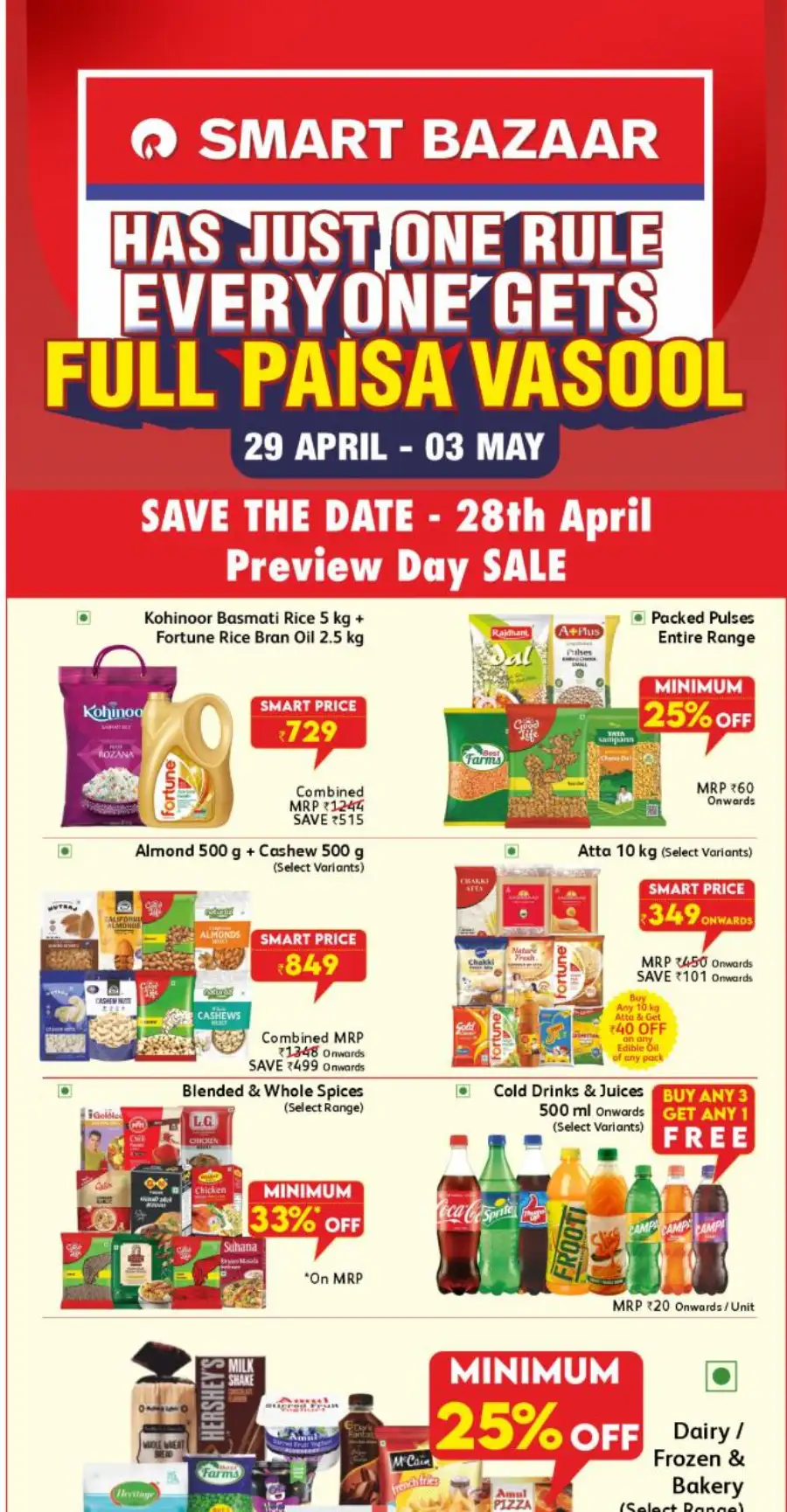 Smart Bazaar Mumbai Paisa Vasool Sale page 1